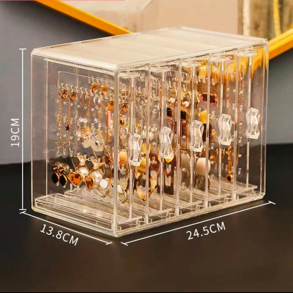 LARGE Earrings and Necklace Jewelry Organizer - Picture 2 of 4